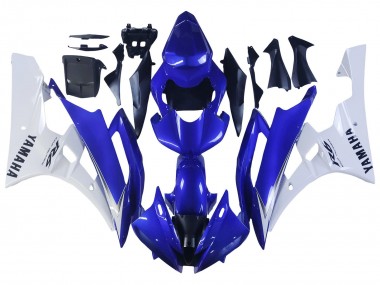 Acquista Carena Moto Yamaha YZF 600 R6 2006-2007 - Bianco Blu Nero