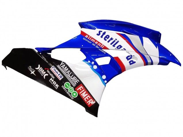 Acquista Carena Moto Yamaha YZF 600 R6 2006-2007 - Bianco Blu Nero Fimer Volvo Yamalube Sterilgarda