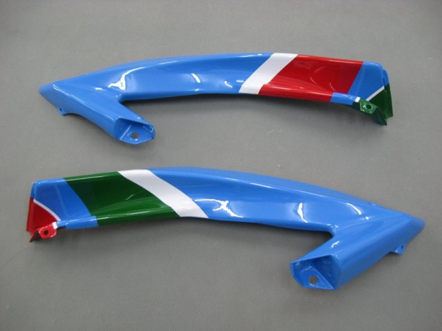 Acquista Carena Moto Yamaha YZF 600 R6 2006-2007 - Blu Verde Bianco Rosso Dunlop Michelin Motul
