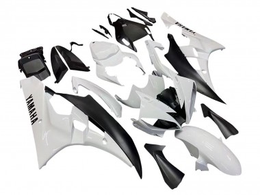 Acquista Carena Moto Yamaha YZF 600 R6 2006-2007 - Bianco Nero Opaco