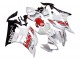 Acquista Carena Moto Yamaha YZF 600 R6 2006-2007 - Bianco Rosso Nero Motul