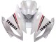 Acquista Carena Moto Yamaha YZF 600 R6 2006-2007 - Bianco Rosso Nero Motul