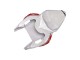 Acquista Carena Moto Yamaha YZF 600 R6 2006-2007 - Bianco Rosso Nero Motul