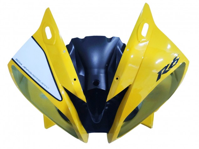 Acquista Carena Moto Yamaha YZF 600 R6 2006-2007 - Giallo Bianco Nero Lucido Motul