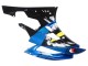 Acquista Carena Moto Yamaha YZF 600 R6 2006-2007 - Blu Neon Verde Nero Squalo