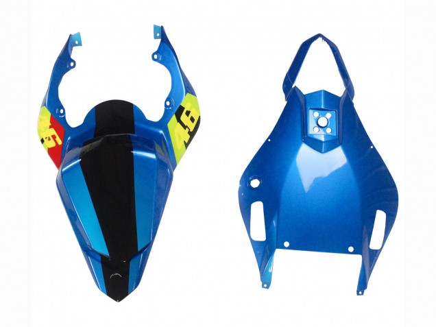 Acquista Carena Moto Yamaha YZF 600 R6 2006-2007 - Blu Neon Verde Nero Squalo