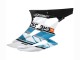 Acquista Carena Moto Yamaha YZF 600 R6 2006-2007 - Bianco Blu Nero Semakin Didepan ENEOS