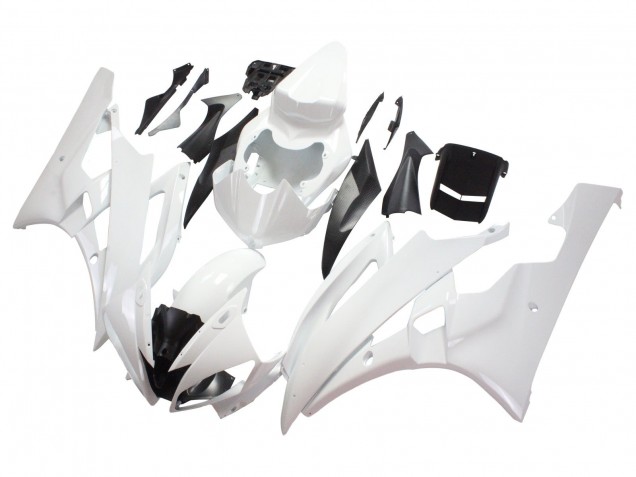 Acquista Carena Moto Yamaha YZF 600 R6 2006-2007 - Bianco