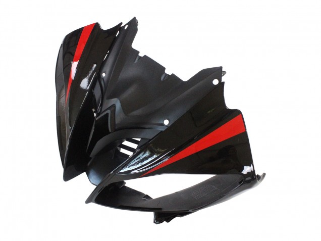 Acquista Carena Moto Yamaha YZF 600 R6 2008-2016 - Argento Nero Rosso Squalo 4