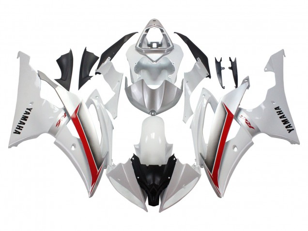 Acquista Carena Moto Yamaha YZF 600 R6 2008-2016 - Bianco Rosso
