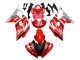 Acquista Carena Moto Yamaha YZF 600 R6 2008-2016 - Bianco Rosso Nero Fiat Acer