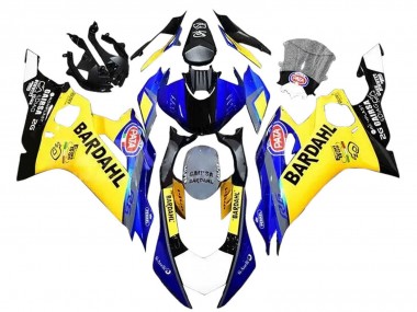 Acquista Carena Moto Yamaha YZF 600 R6 2008-2016 - Giallo Blu Nero Bardahl