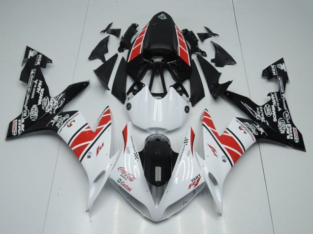Acquista Carena Moto Yamaha YZF R1 2004-2006 - Bianco Rosso Nero Castrol