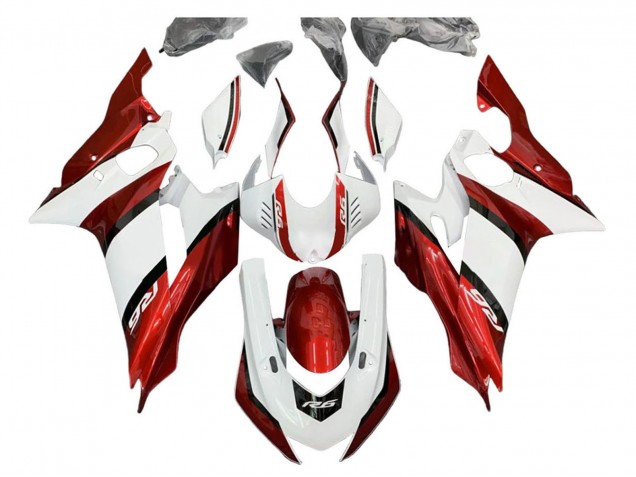 Acquista Kit Carena Moto Yamaha YZF 600 R6 2017-2025 - Bianco Rosso Nero