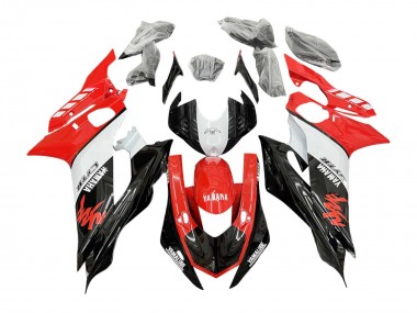 Acquista Carena Moto Yamaha YZF 600 R6 2017-2023 - Bianco Rosso Nero GYTR Yamalube
