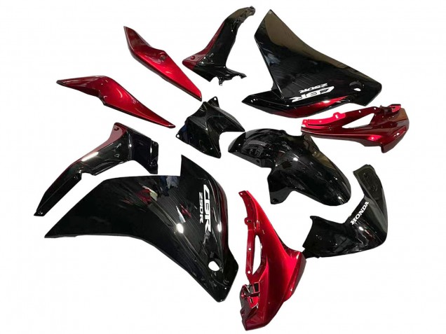 Acquista Carena Moto Honda CBR250RR 2011-2015 - Nero Lucido Rosso