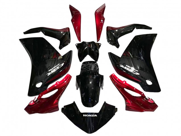 Acquista Carena Moto Honda CBR250RR 2011-2015 - Nero Lucido Rosso