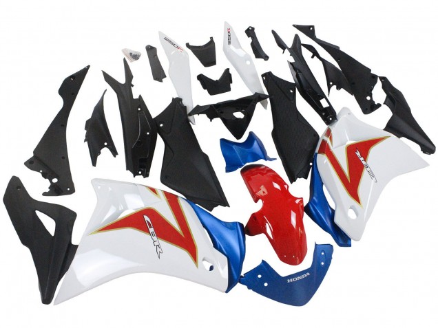 Acquista Carena Moto Honda CBR250RR 2011-2015 - Bianco Rosso Azzurro Chiaro