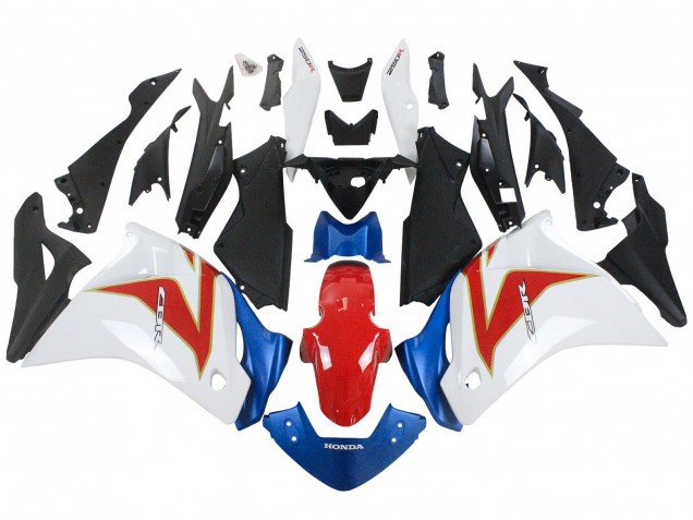 Acquista Carena Moto Honda CBR250RR 2011-2015 - Bianco Rosso Azzurro Chiaro