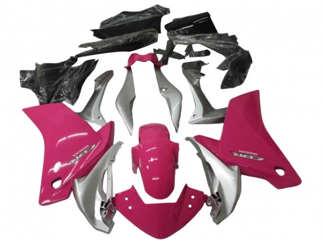 Acquista Kit Carena Moto Honda CBR250RR 2011-2015 - Argento Rosa