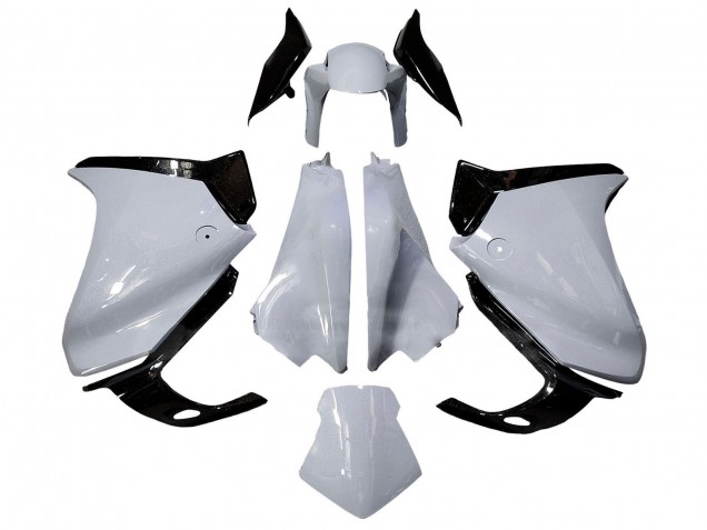 Acquista Carena Moto Honda VFR 1200 2010-2014 - Bianco Nero Lucido