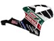 Acquista Carena Moto Honda VTR1000 2000-2006 - Bianco Rosso Verde Nero Lucido Castrol