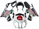 Acquista Carena Moto Honda VTR1000 2000-2006 - Bianco Rosso Verde Nero Lucido Castrol