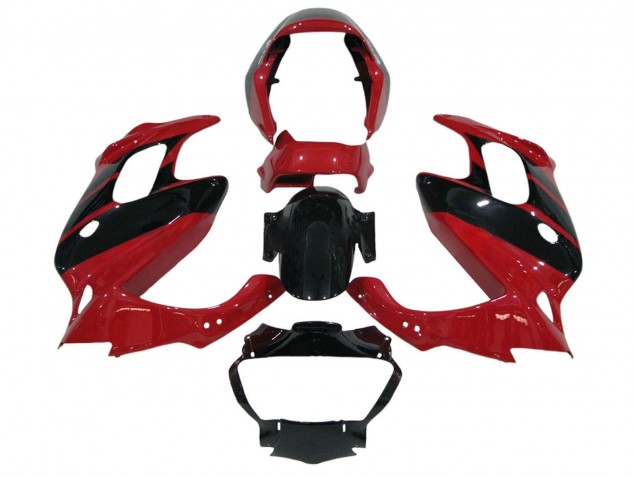 Acquista Carena Moto Honda VTR1000F 1997-2005 - Rosso Nero Lucido