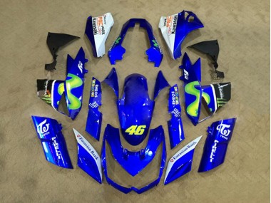 Acquista Carena Moto Kawasaki Z1000 2010-2013 - Bianco Blu Giallo Mostro