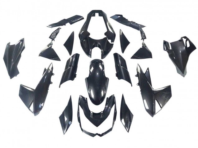 Acquista Carena Moto Kawasaki Z1000 2010-2013 - Nero Fibra di Carbonio