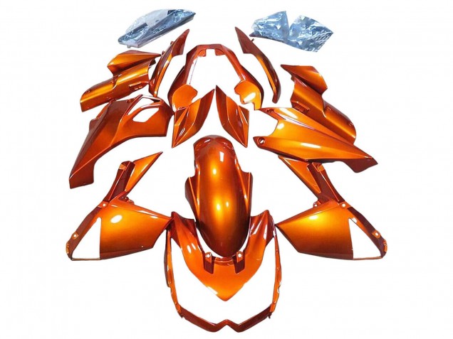 Acquista Carena Moto Kawasaki Z1000 2010-2013 - Burnt Arancia
