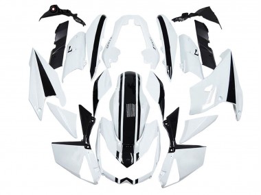 Acquista Carena Moto Kawasaki Z1000 2010-2013 - Bianco Nero