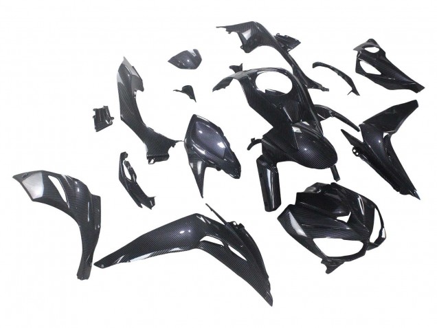 Acquista Carena Moto Kawasaki Z1000 2014-2019 - Nero Fibra di Carbonio