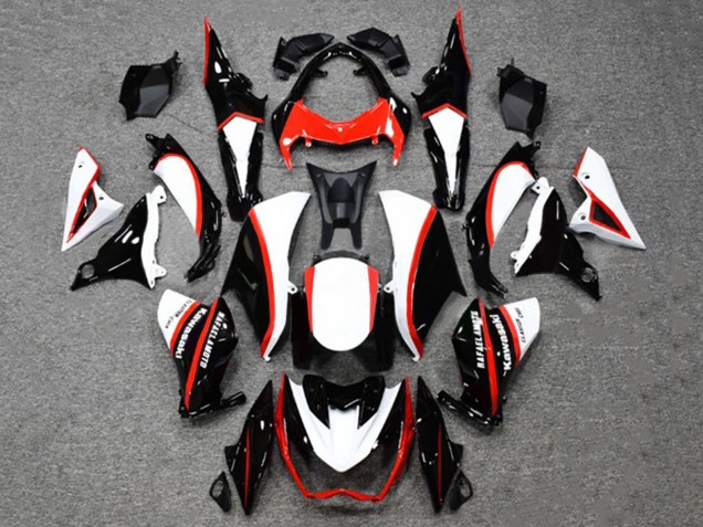 Acquista Carena Moto Kawasaki Z1000 2014-2019 - Nero Lucido Bianco Rosso