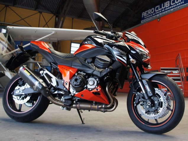 Acquista Carena Moto Kawasaki Z1000 2014-2019 - Rosso Bianco Arancia Nero