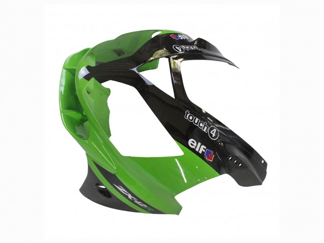 Acquista Carena Moto Kawasaki ZX12R 2002-2006 - Verde Nero Lucido Elf Touch4 Mostro
