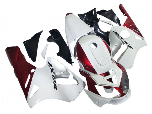Acquista Carena Moto Kawasaki ZX12R 2002-2006 - Bianco Rosso Nero
