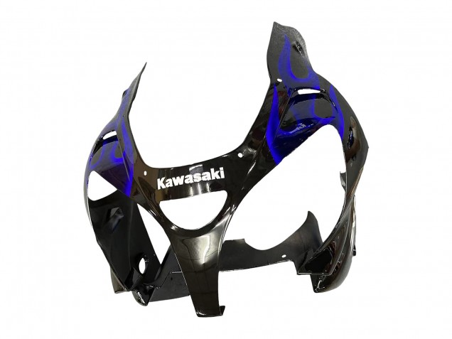 Acquista Carena Moto Kawasaki ZX9R 2000-2001 - Nero Lucido Blu Fiamma Bianco