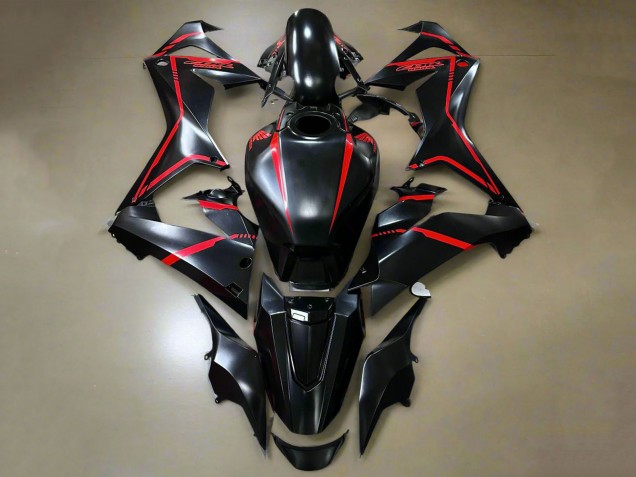 Acquista Carena Moto Honda CBR650R 2019-2020 - Nero Lucido Rosso Banda