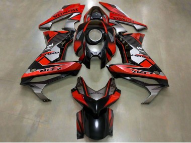 Acquista Carena Moto Honda CBR650R 2019-2020 - Argento Rosso Nero Lucido