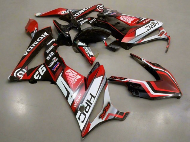 Acquista Carena Moto Honda CBR650R 2019-2020 - Bianco Rosso Nero Lucido HRC