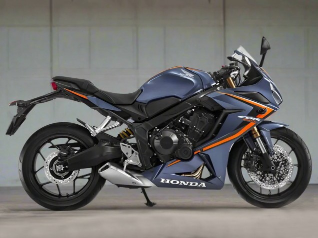Acquista Carena Moto Honda CBR650R 2019-2020 - Lucido Blu Scuro Arancia Nero