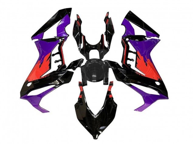 Acquista Carena Moto Honda CBR650R 2019-2020 - Viola Rosso Nero Lucido