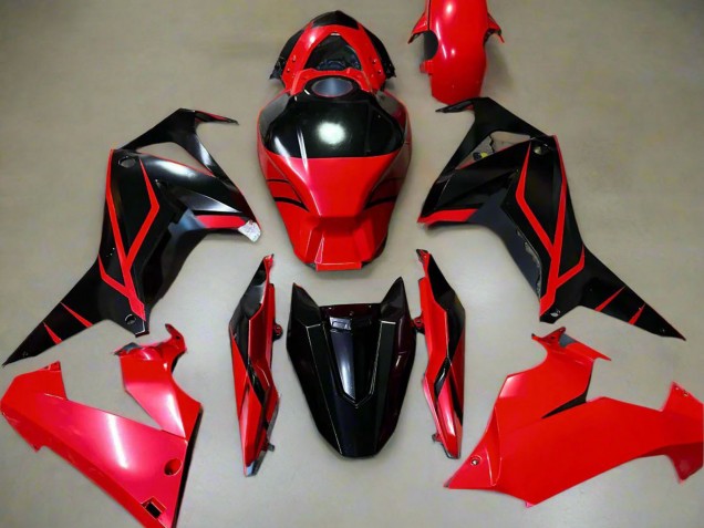 Acquista Carena Moto Honda CBR650R 2021-2023 - Rosso Nero Lucido Banda