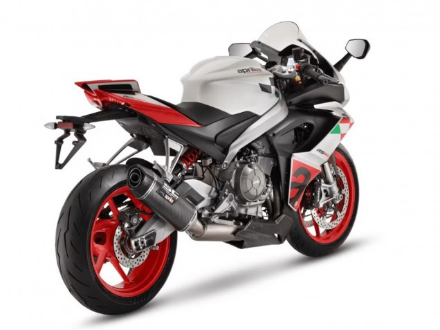 Acquista Carena Moto Aprilia RS660 2020-2024 - Bianco Rosso Nero Fibra di Carbonio Verde