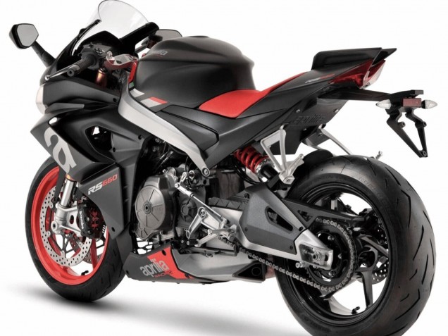 Acquista Carena Moto Aprilia RS660 2020-2024 - Nero Opaco Argento Rosso
