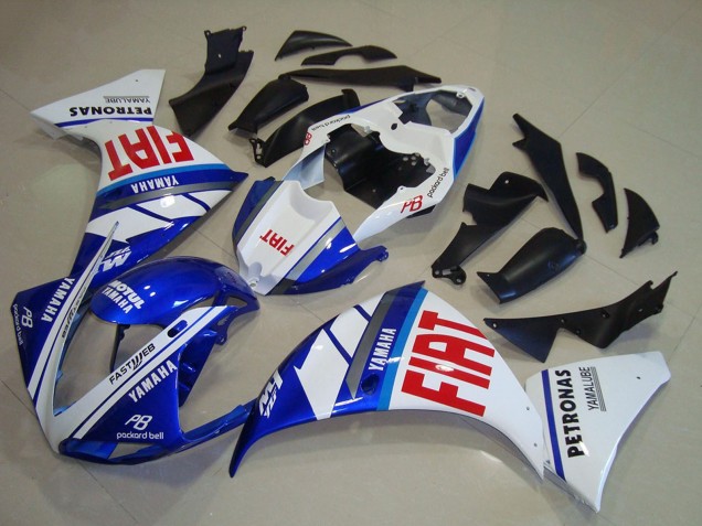 Acquista Carena Moto Yamaha YZF R1 2009-2011 - Bianco Blu Rosso Fiat