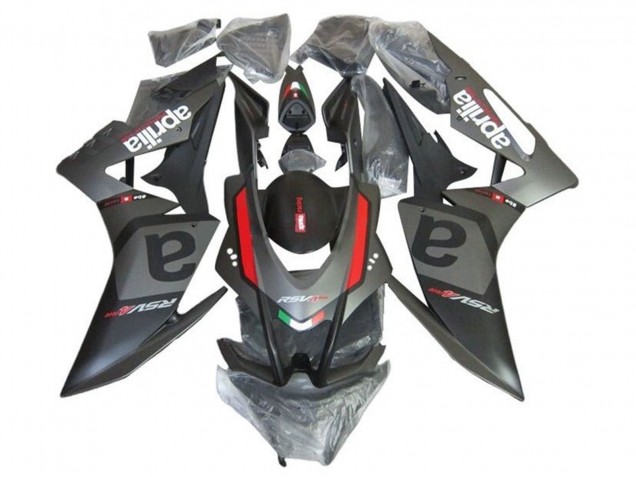 Acquista Carena Moto Aprilia RSV4 1000 2016-2020 - Nero Opaco Grigio Rosso