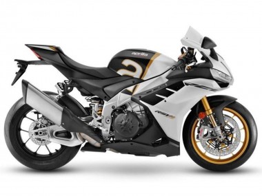 Acquista Carena Moto Aprilia RSV4 1100 2021-2024 - Bianco Opaco Nero Oro
