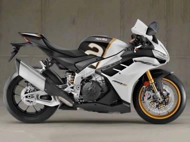 Acquista Carena Moto Aprilia RSV4 1100 2021-2024 - Bianco Nero Oro
